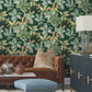 Briarwood Green Wallpaper