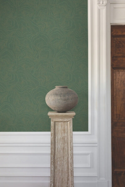 Geodes Green Wallpaper