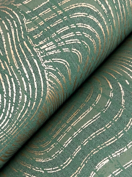 Geodes Green Wallpaper