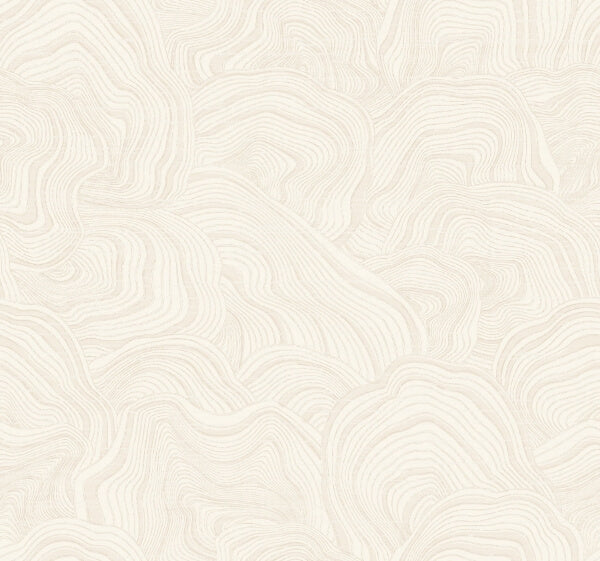 Geodes White Wallpaper