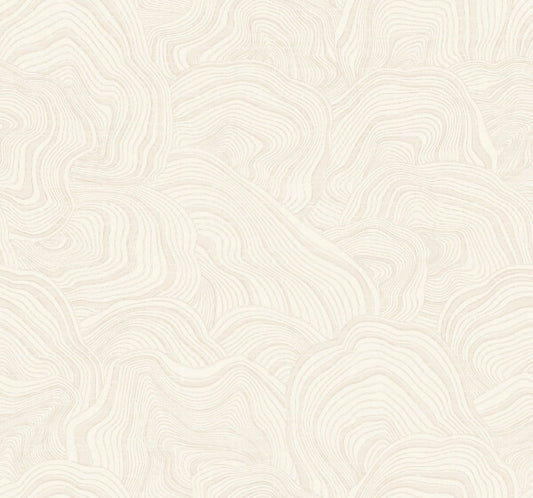 Geodes White Wallpaper