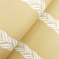 Braided Stripe Yellow Wallpaper