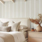 Braided Stripe Tan Wallpaper