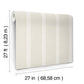 Braided Stripe Tan Wallpaper
