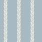 Braided Stripe Blue Wallpaper