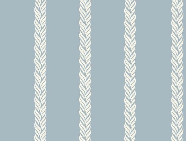 Braided Stripe Blue Wallpaper