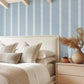 Braided Stripe Blue Wallpaper