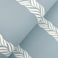 Braided Stripe Blue Wallpaper