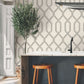 Palisade Black Wallpaper
