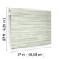 Brushed Linen Green Wallpaper
