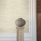Brushed Linen Ivory Wallpaper