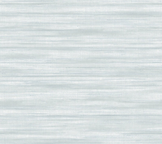 Brushed Linen Light Blue Wallpaper