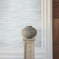Brushed Linen Light Blue Wallpaper