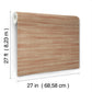 Brushed Linen Brick Wallpaper