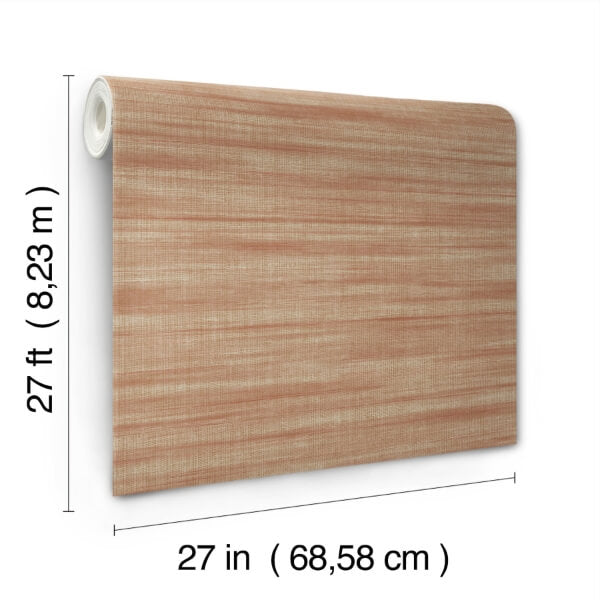 Brushed Linen Brick Wallpaper