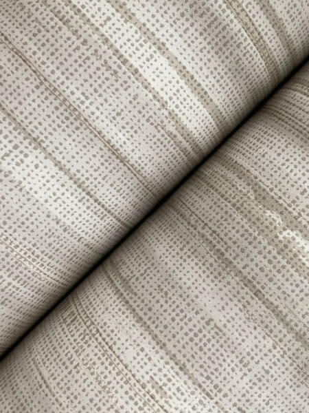 Brushed Linen Taupe Wallpaper