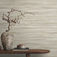 Brushed Linen Taupe Wallpaper