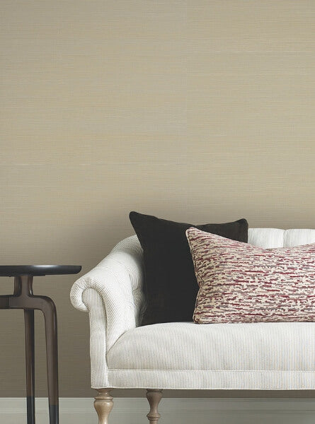 Maguey Sisal Almond Wallpaper