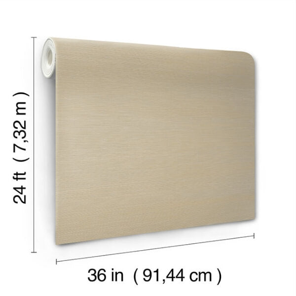 Maguey Sisal Almond Wallpaper