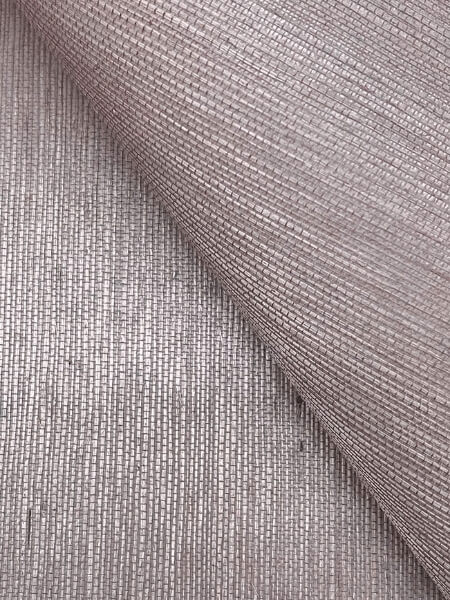 Maguey Sisal Mauve Wallpaper