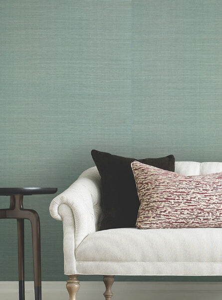 Maguey Sisal Spruce Wallpaper