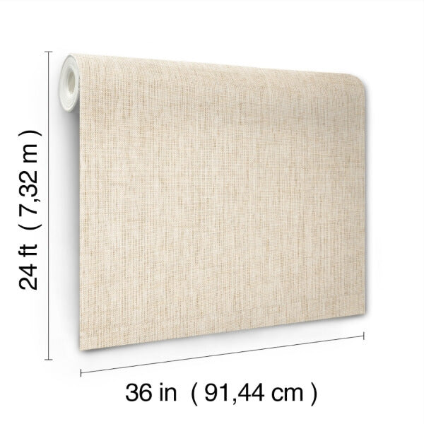 Kami Paperweave Natural Wallpaper