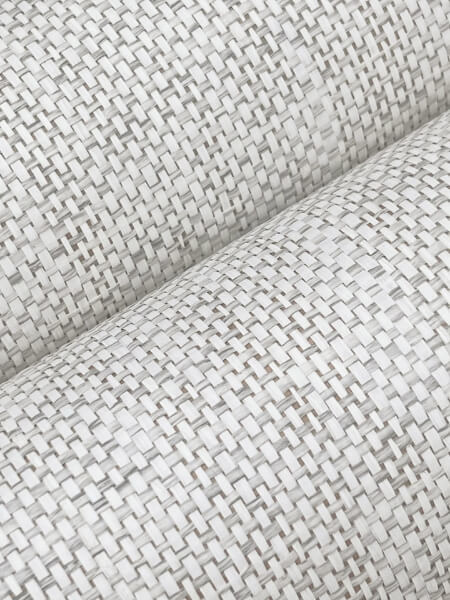 Kami Paperweave Smoke Wallpaper