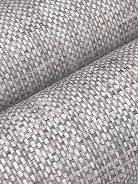 Kami Paperweave Charcoal Wallpaper