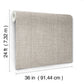 Kami Paperweave Charcoal Wallpaper