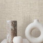 Edo Paperweave Fog Wallpaper