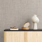 Tailored Weave Grey Wallpaper