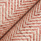 Tailored Weave Red Wallpaper