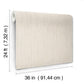 Tailored Weave White Wallpaper