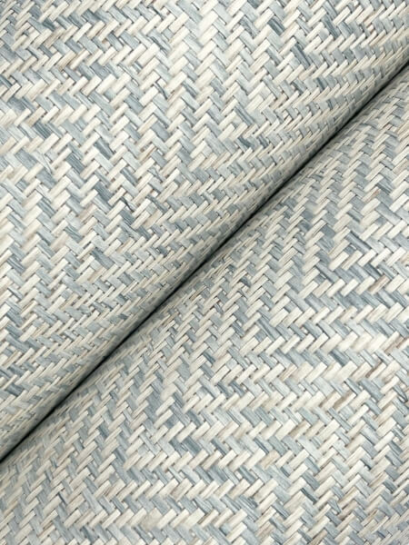 Tailored Weave Sea Glass Wallpaper