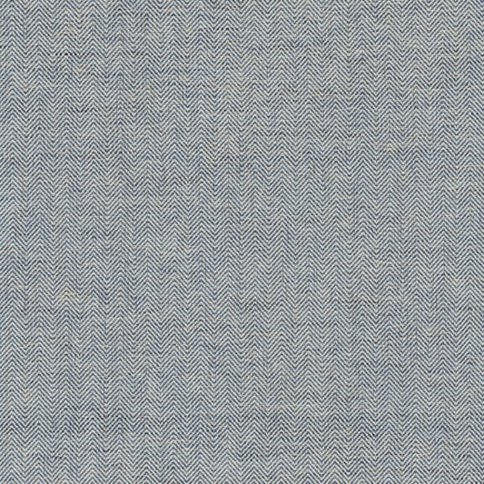 Tailored Weave Blue Wallpaper