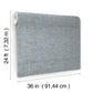 Tailored Weave Blue Wallpaper