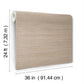 Marled Abaca Taupe Wallpaper