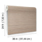 Marled Abaca Grey Wallpaper