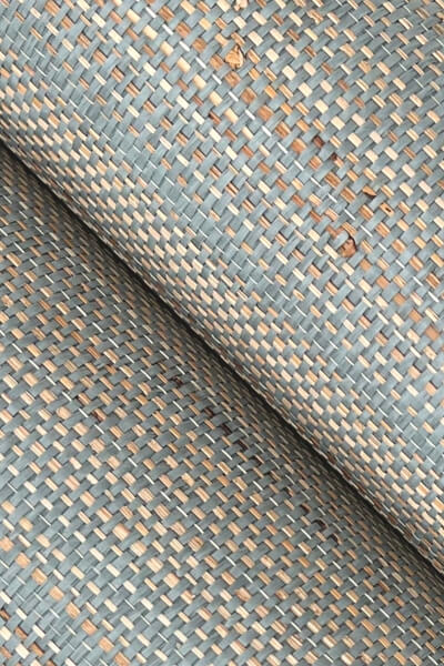 Marled Abaca Spruce Wallpaper