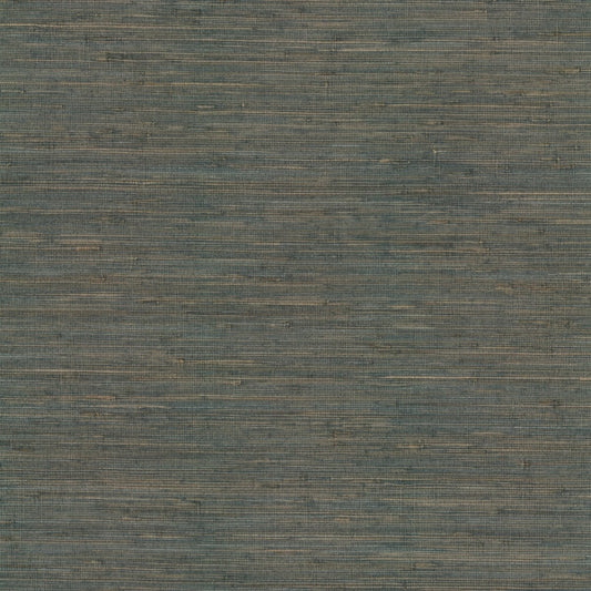 Knotted Grass Dark Teal Wallpaper
