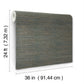 Knotted Grass Dark Teal Wallpaper