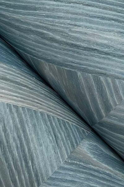 Interlocking Wood Ocean Wallpaper