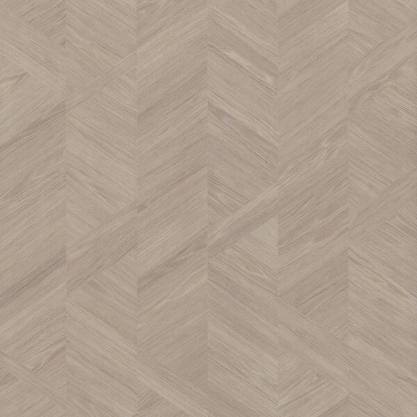 Interlocking Wood Taupe Wallpaper