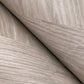 Interlocking Wood Taupe Wallpaper