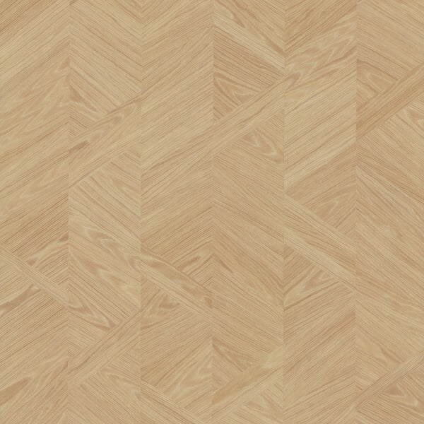 Interlocking Wood Oak Wallpaper
