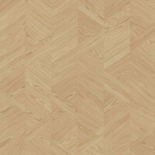 Interlocking Wood Oak Wallpaper