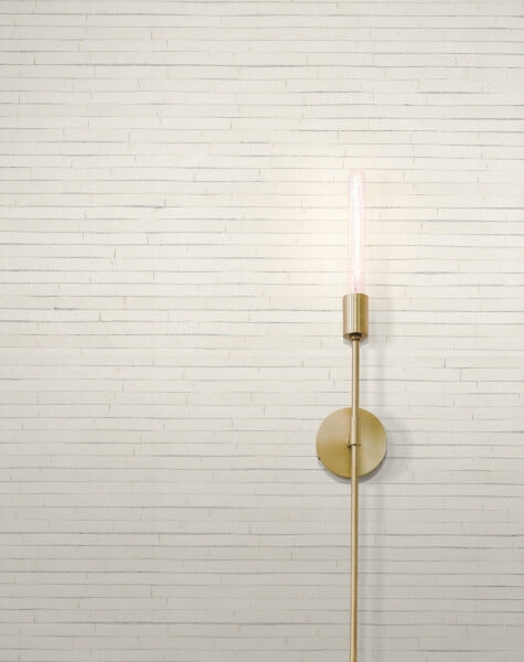 Handcrafted Shimmering Paper White Wallpaper