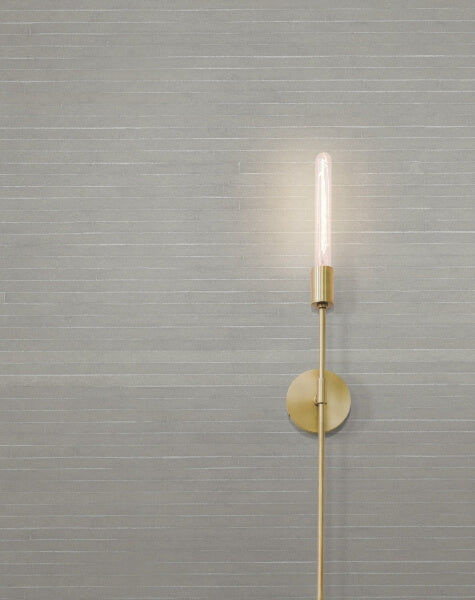 Handcrafted Shimmering Paper Grey Wallpaper