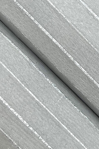 Handcrafted Shimmering Paper Grey Wallpaper