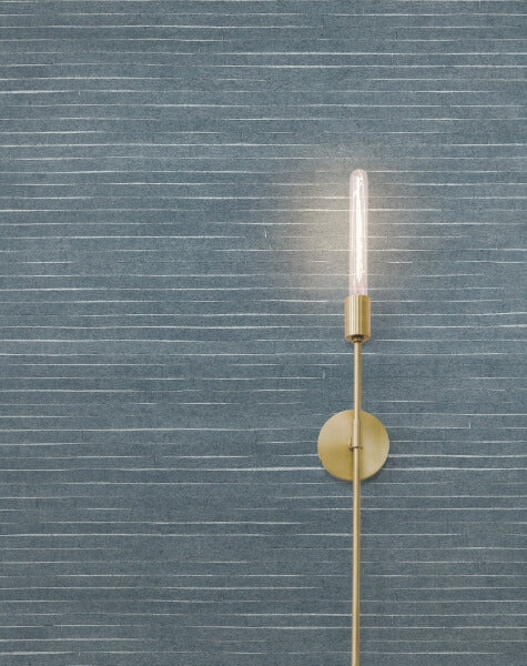 Handcrafted Shimmering Paper Denim Wallpaper
